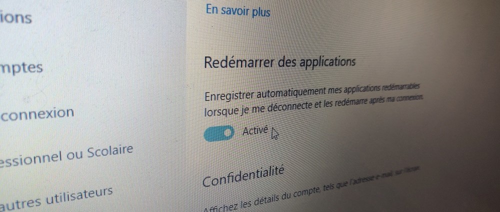 Retrouver ses applications ouvertes