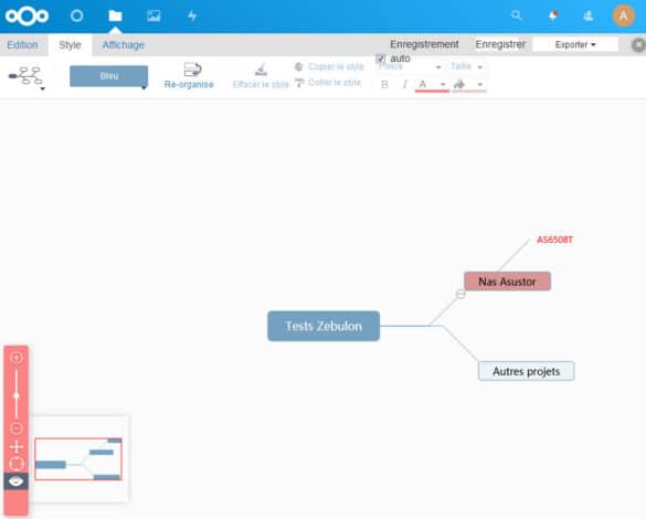 Intégration MindMap