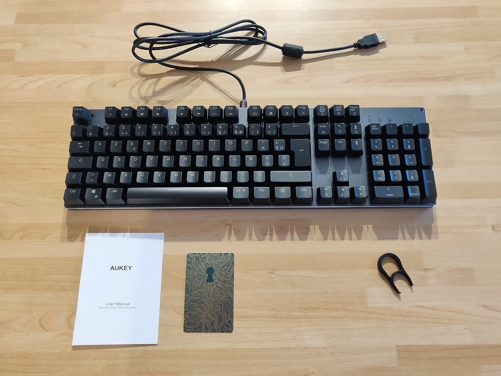 Test du clavier AUKEY KM-G12 : un clavier gamer de qualité