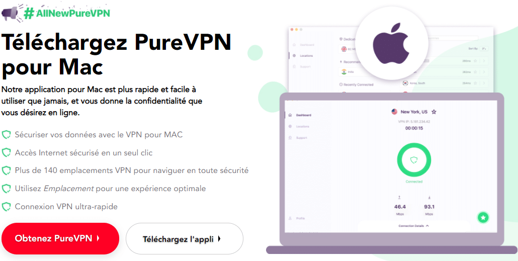PureVPN Mac