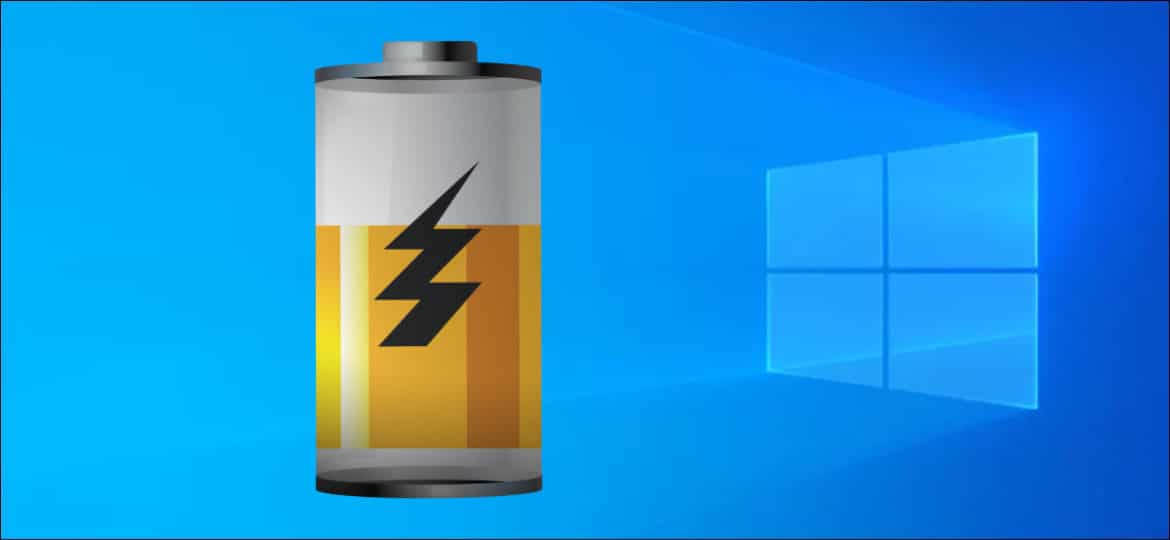 Tester batterie Windows