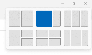 choix organisation fenêtres