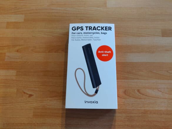 Boîte du GPS tracker de Invoxia