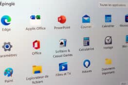 Réorganiser menu Démarrer Windows 11