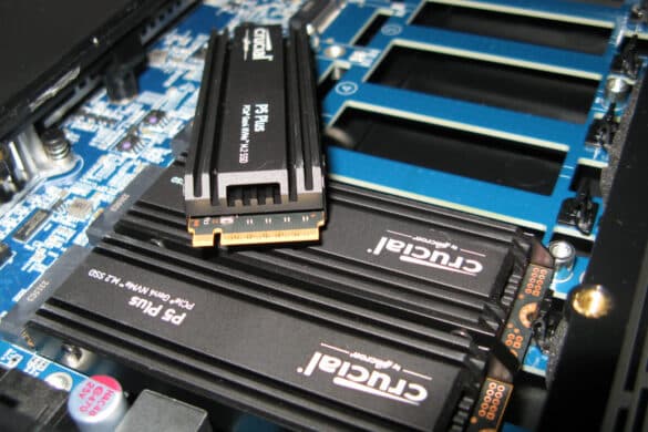 Lowprofile M2 Crucial P5Plus