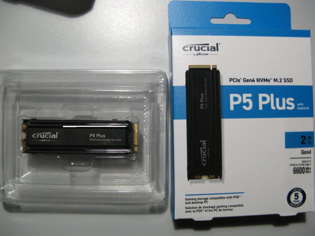 SSD M.2 NVMe Crucial P5Plus