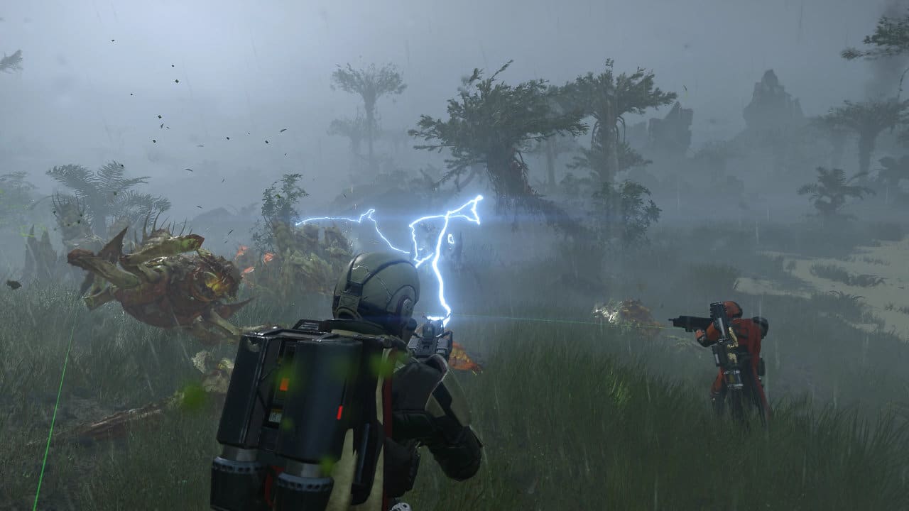 Des armes puissantes dans Helldrivers 2