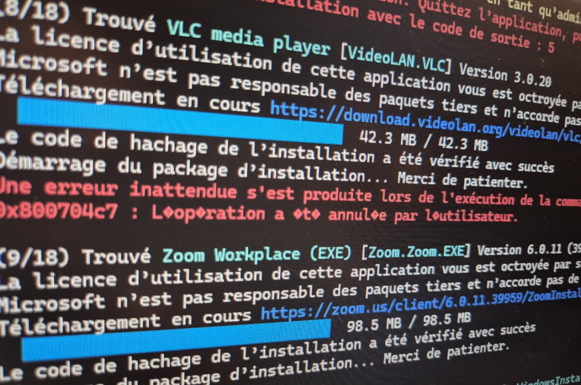 Mettre à jours ses logiciels avec winget