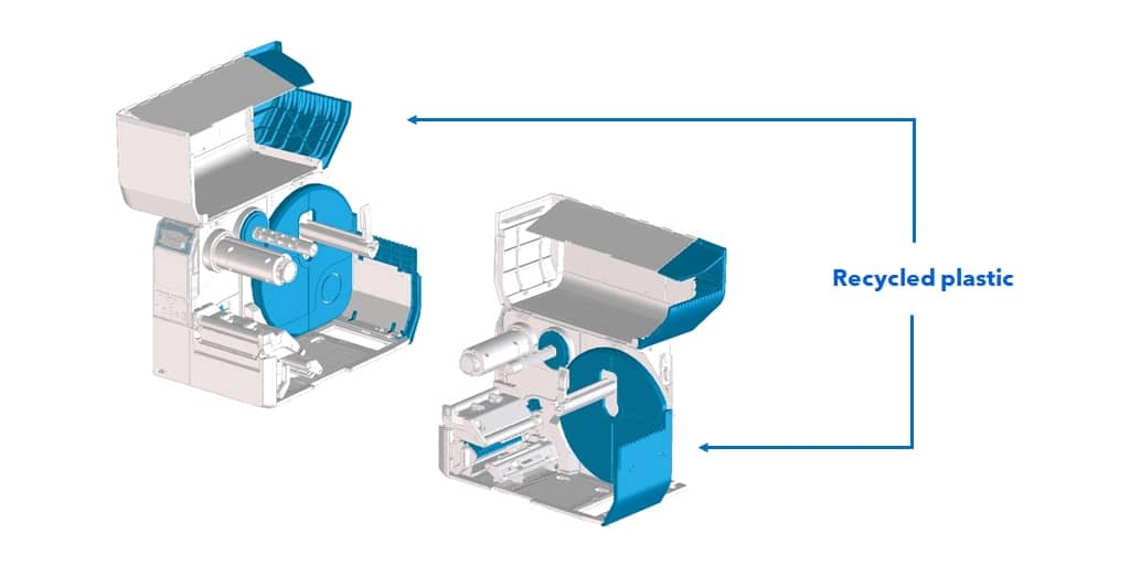 SATO CL4NX Plus et CL6NX Plus intègrent les plastiques recyclés de