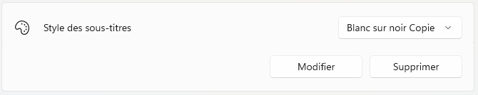 Style des sous-titres