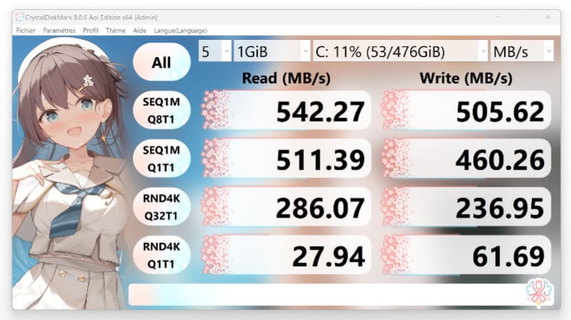 CrystalDiskMark NiPoGi E2