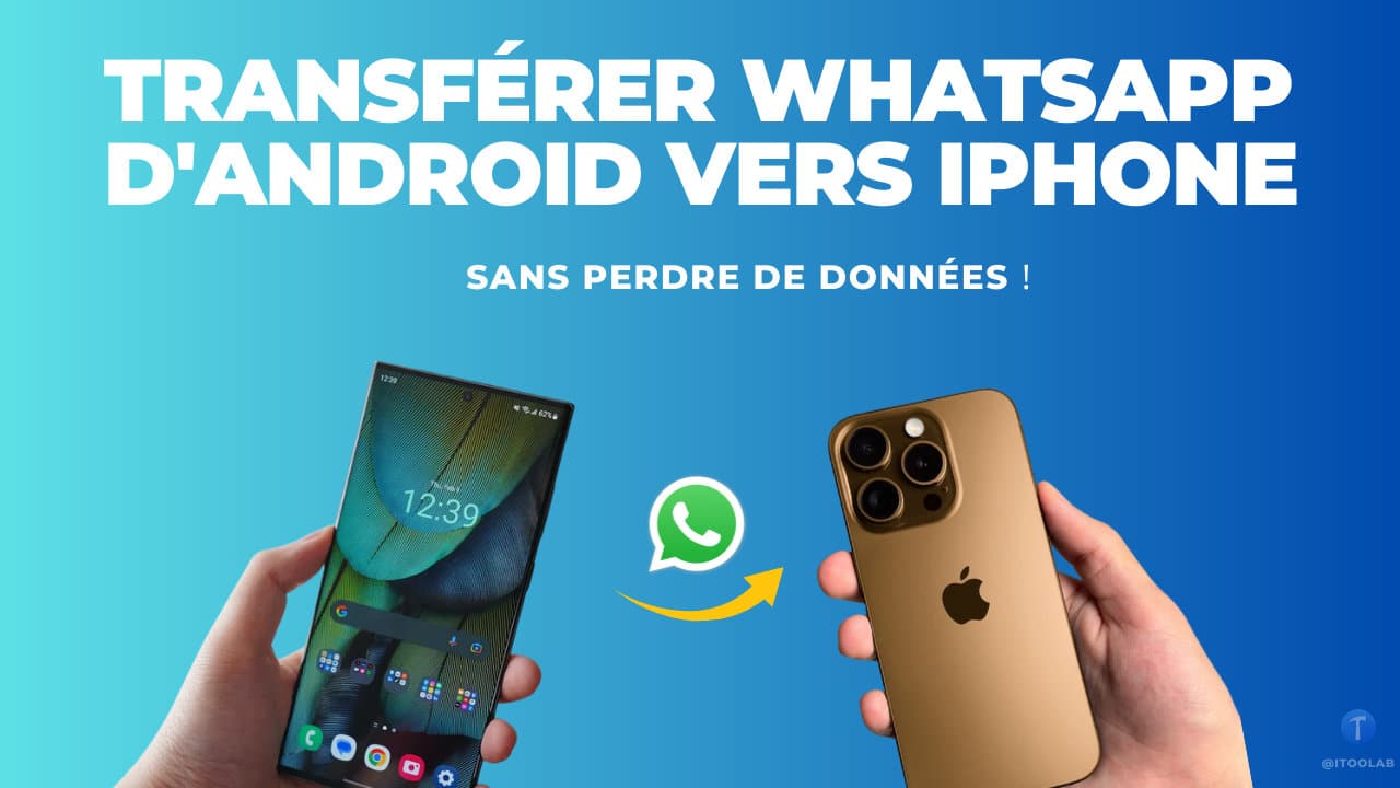 Commentaires sur 3 méthodes pour transférer WhatsApp d’Android vers iPhone par Flo