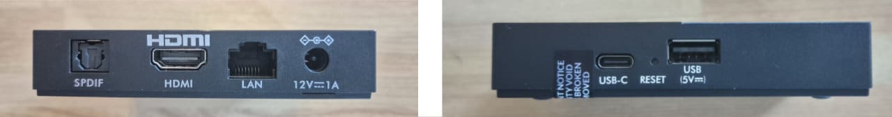 connectique LEAP S3 PRO