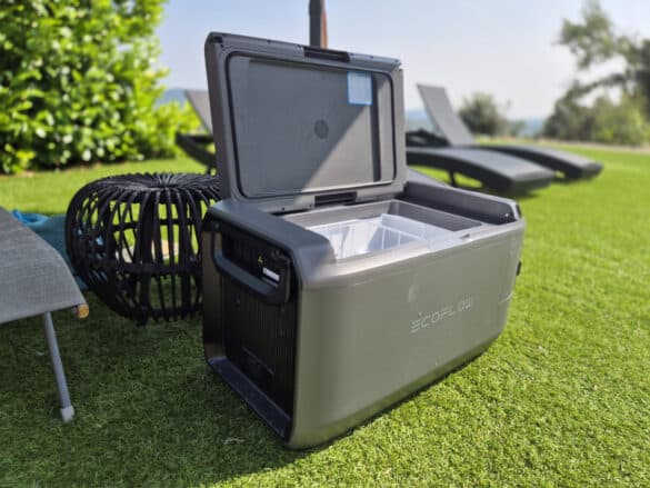 EcoFlow Glacier Classic ouvert