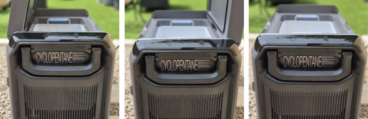 ouvertures EcoFlow Glacier Classic