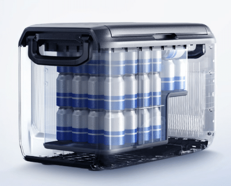 Volume intérieur de l'EcoFlow Glacier Classic