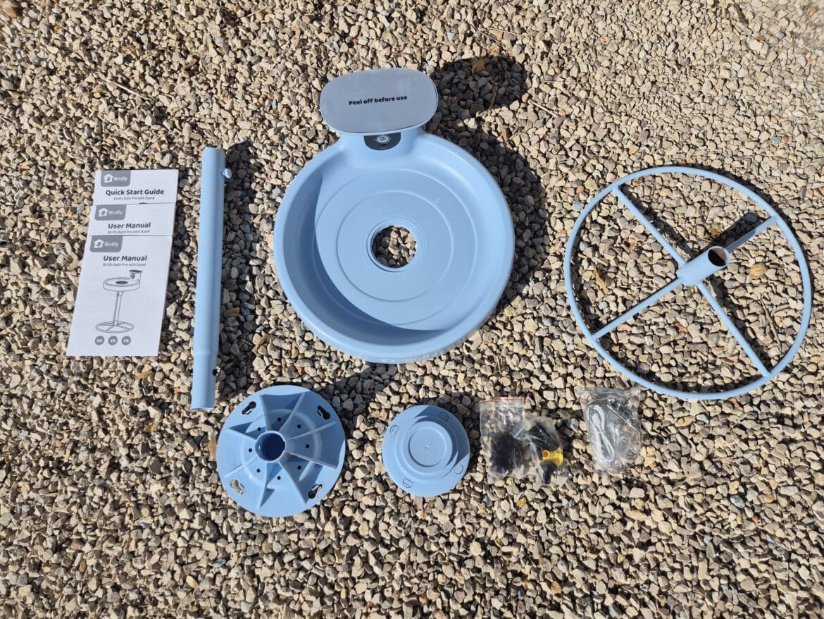 Pièces du Birdfy à assembler