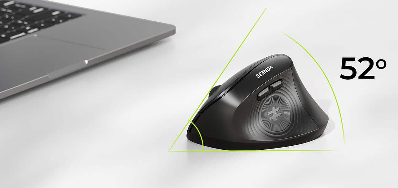 Test Seenda MOU200 : une souris ergonomique abordable qui mise sur le confort