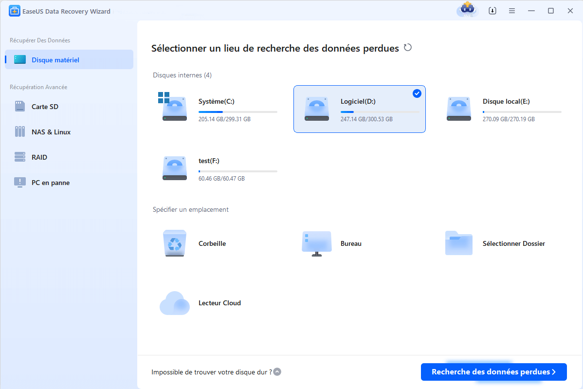 easeus data recovery wizard