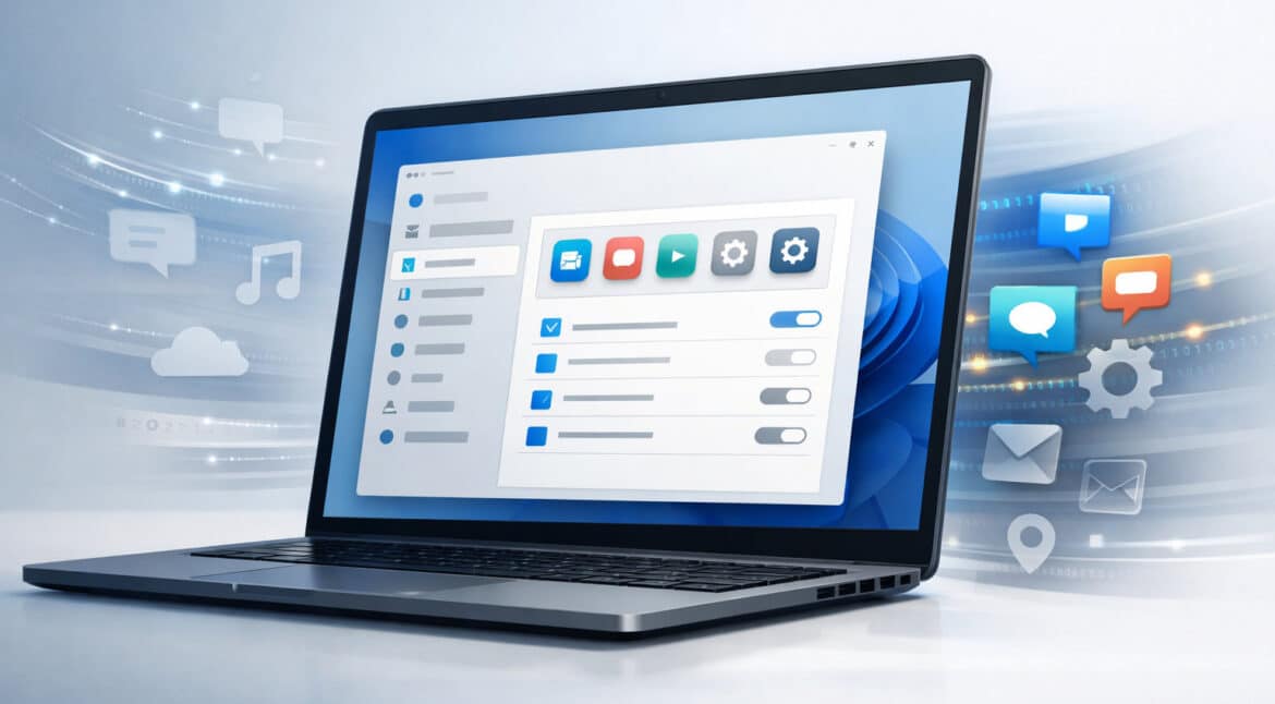 Optimisation des performances Windows 11 en réduisant les applications en arrière-plan
