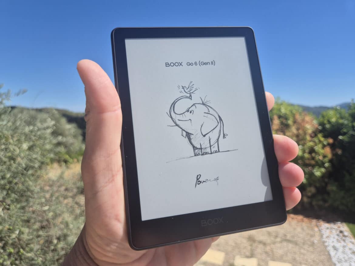 BOOX Go 6 Gen II avec son écran ePaper de 6 pouces