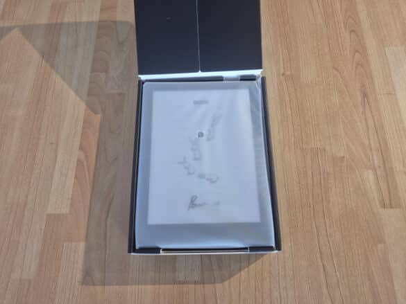 Boîte ouverte de la BOOX Go 6 Gen 2